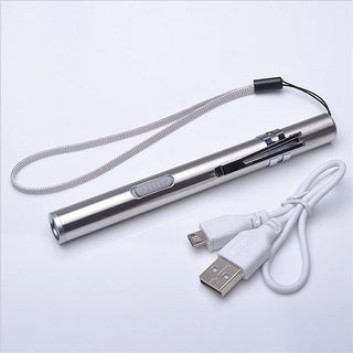 USB Rechargeable LED Flashlight