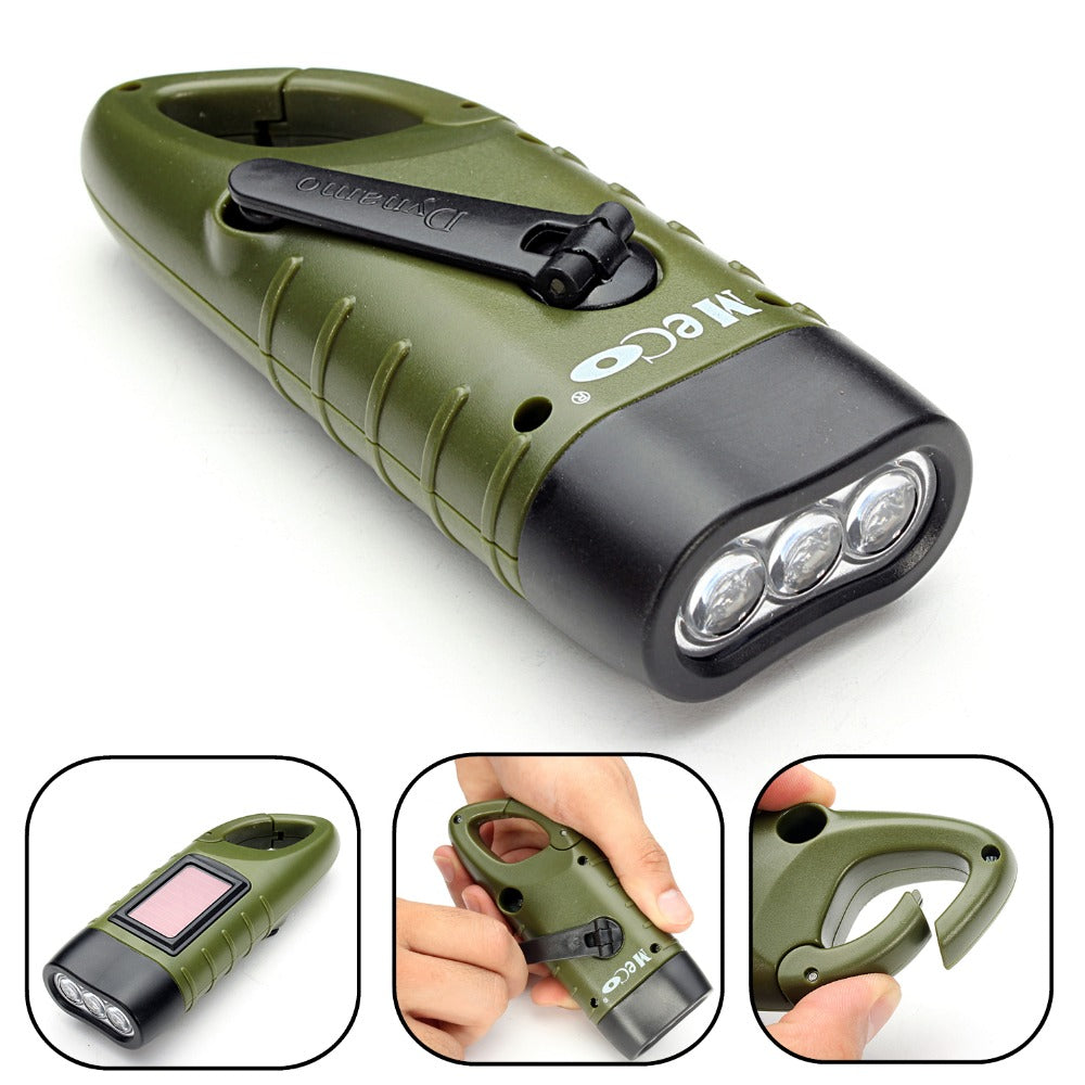 Mini Emergency Hand Crank  Flashlight