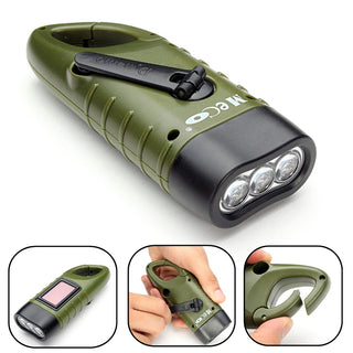 Mini Emergency Hand Crank  Flashlight