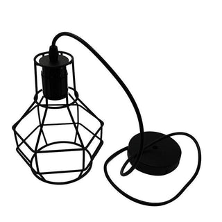 Irregular Iron Cage Design Pendant Light